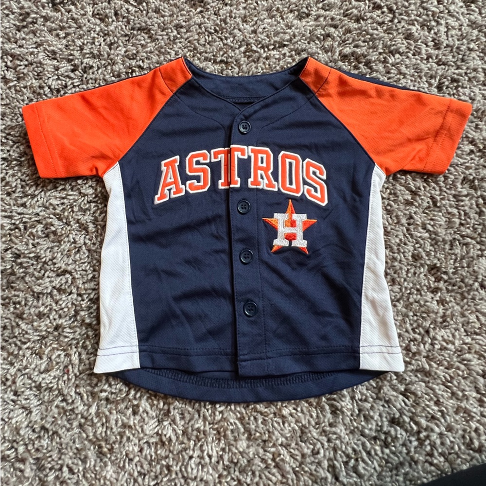 💙sold🧡 Houston Astros Infant Jersey 12 Months
